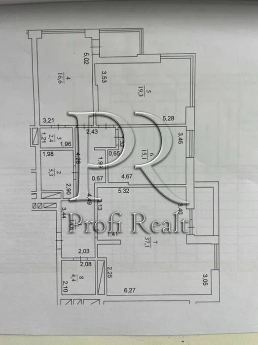 Квартира на вул. Кудряшова, 8Б в Києві, ID 384227, фото №14