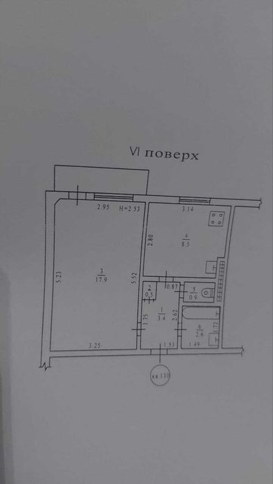 Квартира на вул. Євгена Танцюри, 27 в Одесі, ID 384213, фото №8