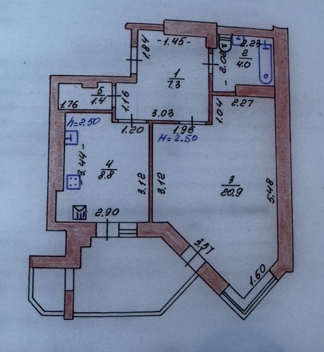 Квартира на вул. Теплична, 42 в Києві, ID 385320, фото №10