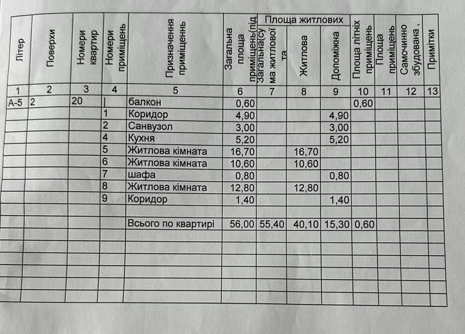Квартира на просп. Перемоги, 14 в Чернігові, ID 385433, фото №9