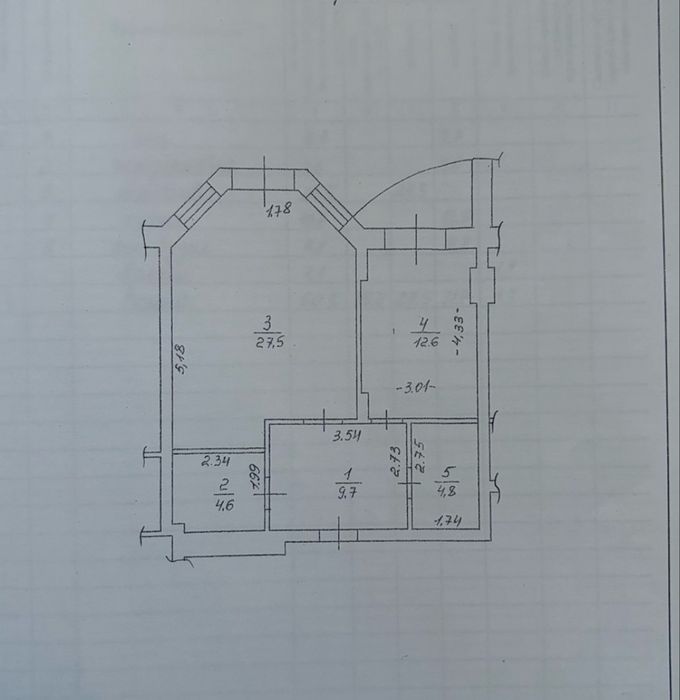 Квартира на вул. Соборна, 8 в Києві, ID 386362, фото №23