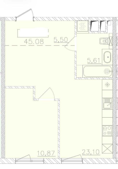 Квартира на ЖК 64 Жемчужина в Одесі, ID 394346, фото №2
