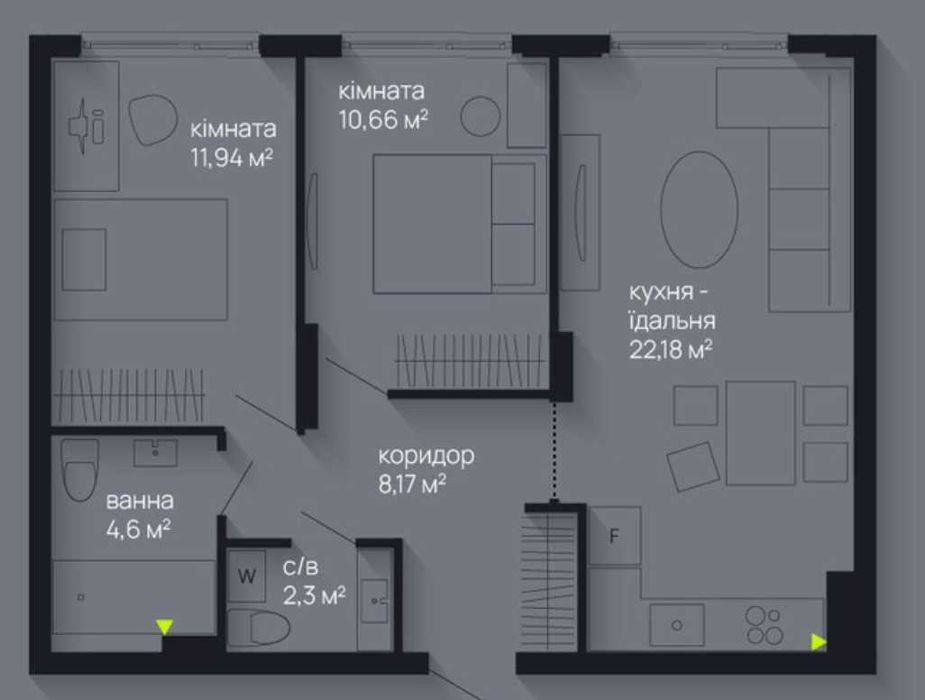 Квартира на Manhattan UP, ID 398932, фото №1