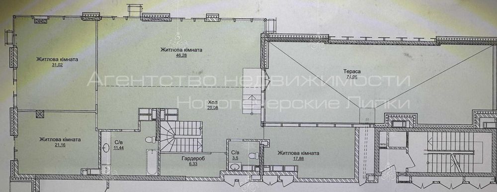 Квартира на вул. Андрія Верхогляда, 22Б в Києві, ID 404136, фото №4