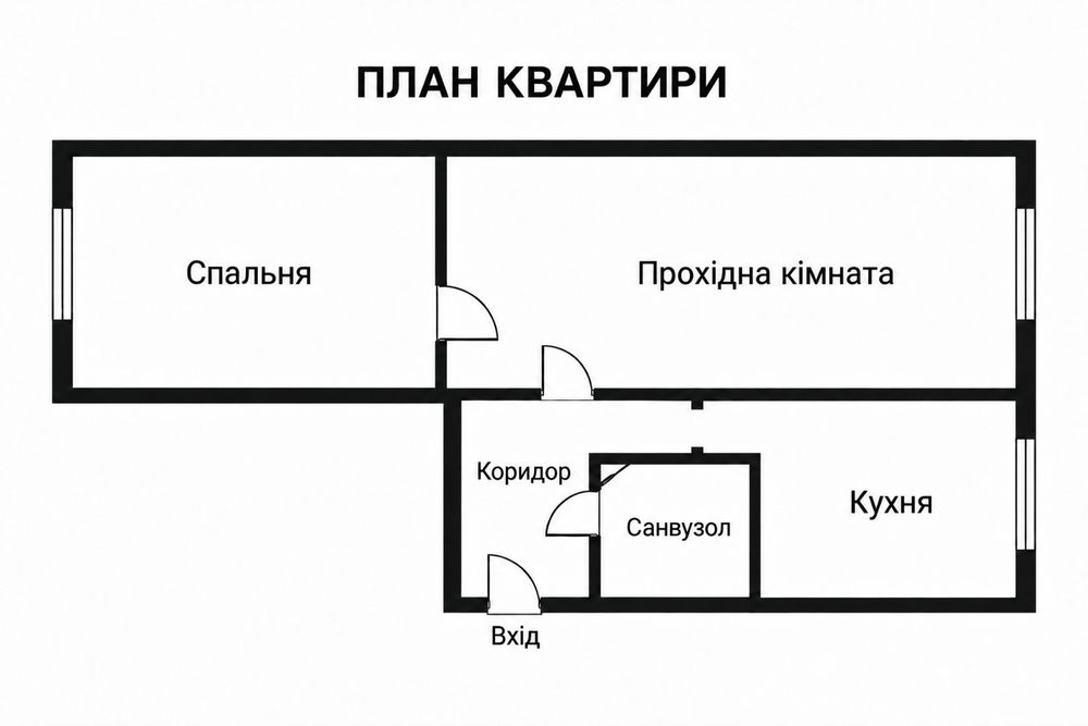 Квартира на вул. Поповича, 1 в Київ, ID 400919, фото №4