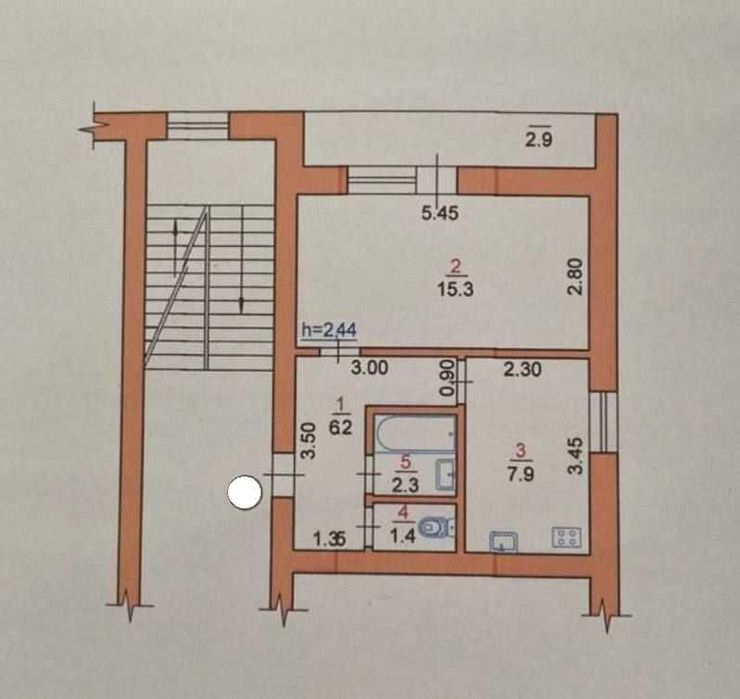 Квартира — Хмельницький в Хмельницькому, ID 402969, фото №12