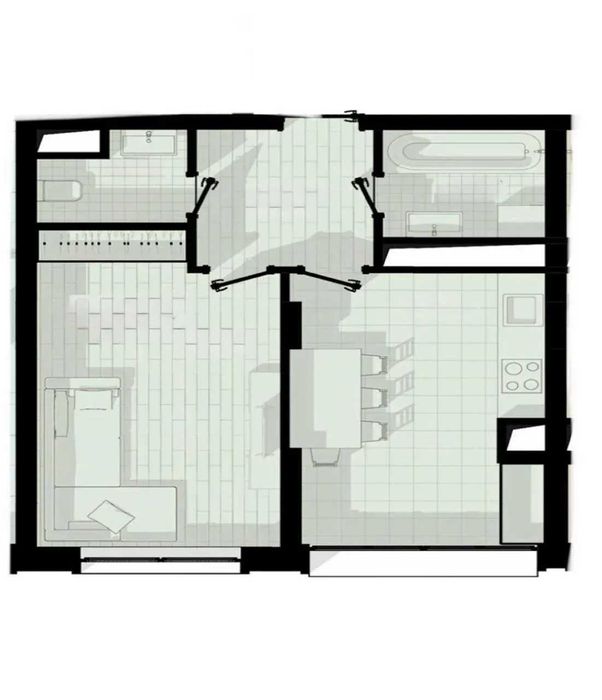 Квартира на ЖК West Hill в Івано-Франківську, ID 402905, фото №2