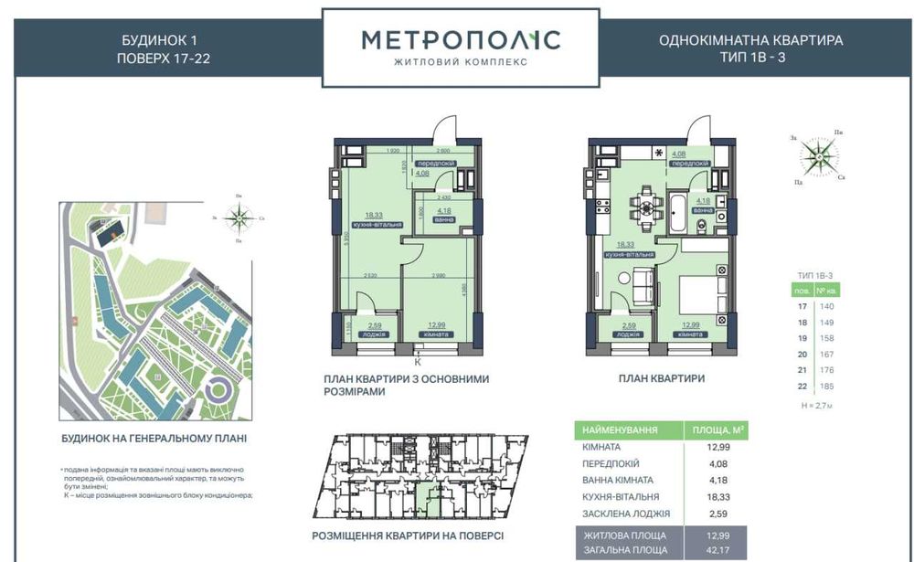 Квартира на ЖК Метрополіс в Києві, ID 402810, фото №2