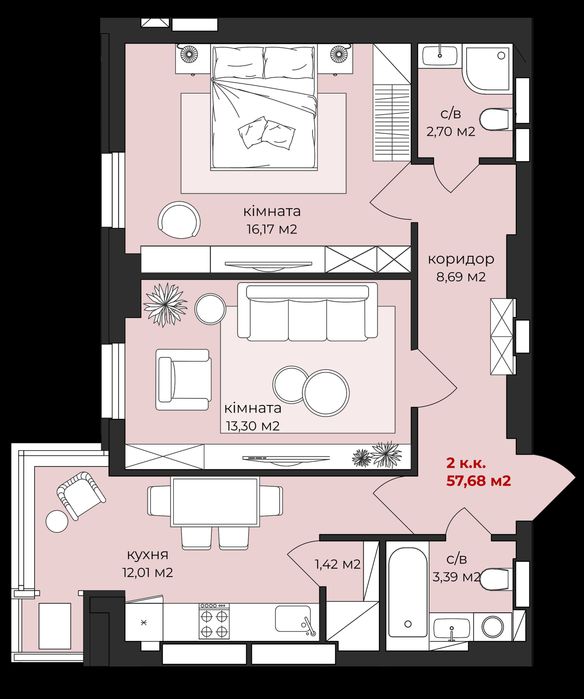 Квартира — Житомир в Житомирі, ID 402355, фото №2