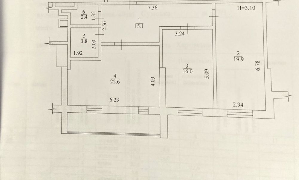 Квартира на ЖК Дом на Сумской в Харкові, ID 402285, фото №3