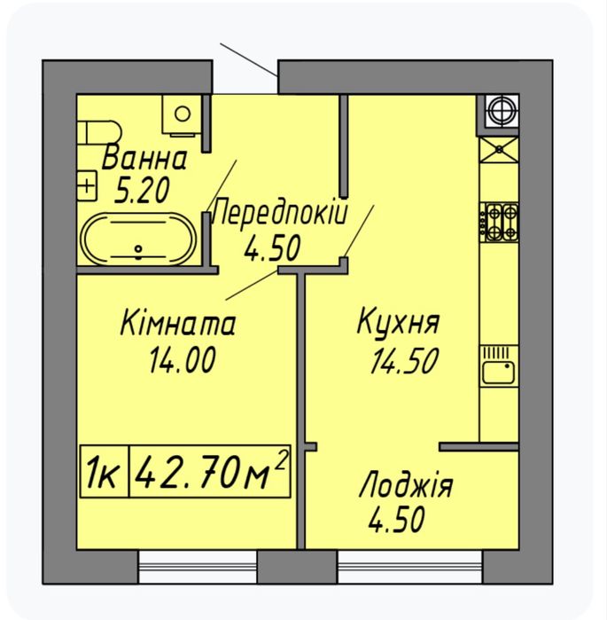 Квартира на вул. Степана Бандери, 60 в Івано-Франківську, ID 404067, фото №7