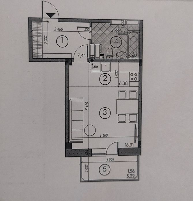 Квартира на ЖК Саванна сіті в Київ, ID 404347, фото №5