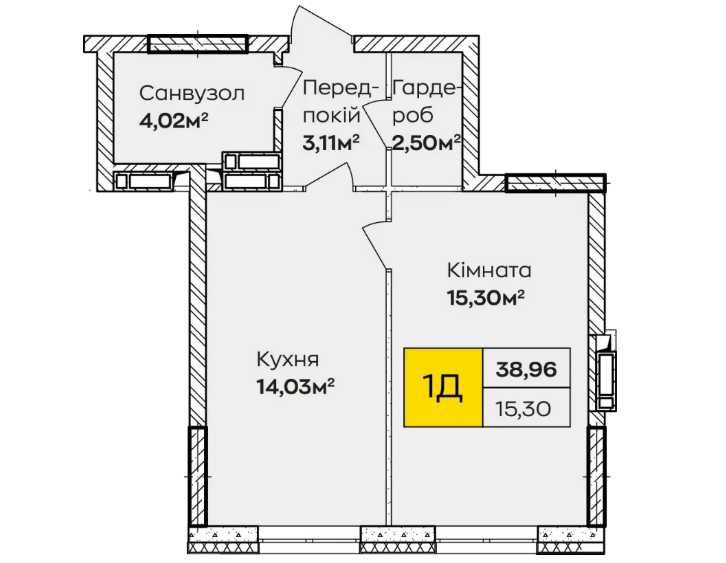 Квартира на ЖК Синергія Київ в Києві, ID 404422, фото №6