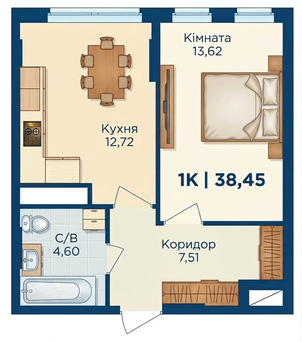 Квартира — Івано-Франківськ в Івано-Франківську, ID 404846, фото №2