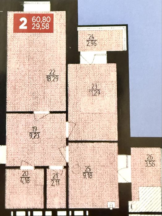 Квартира — Хмельницький в Хмельницькому, ID 405745, фото №3