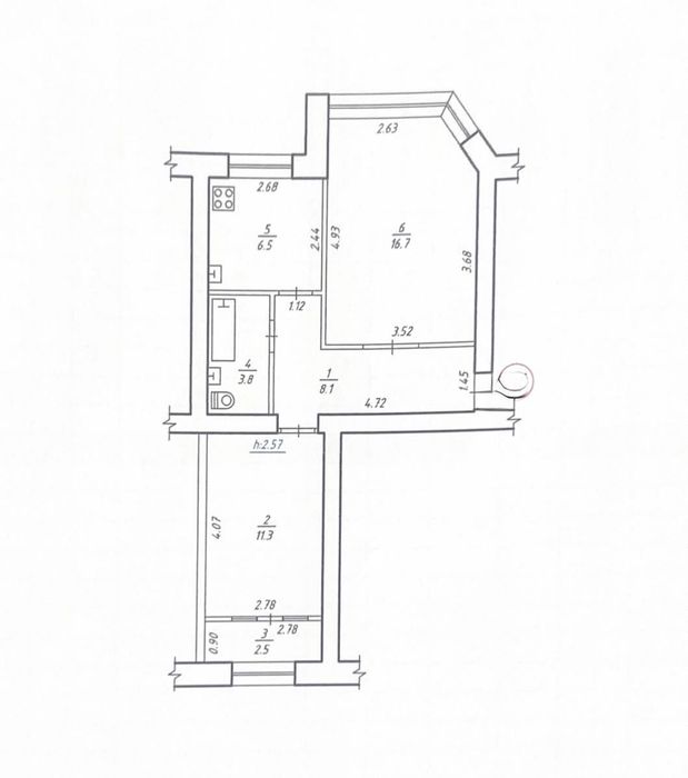 Квартира на Суми, ID 406289, фото №1