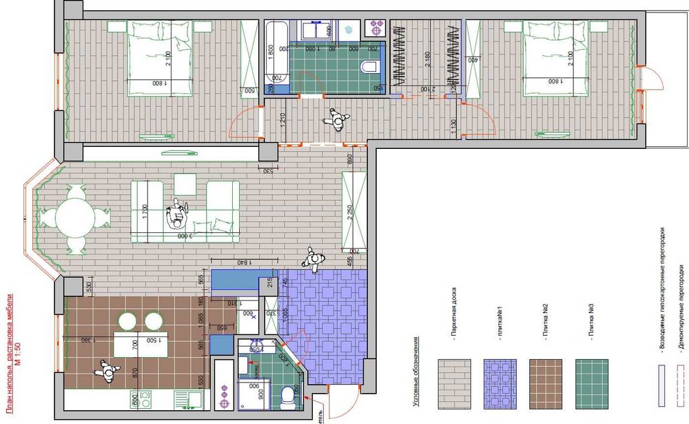 Квартира на бульв. Шевченка в Києві, ID 406735, фото №12