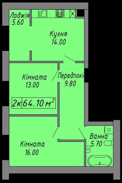 Квартира — Івано-Франківськ в Івано-Франківську, ID 406829, фото №3