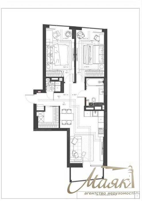 Квартира на вул. Шолуденка, 30 в Києві, ID 406997, фото №6
