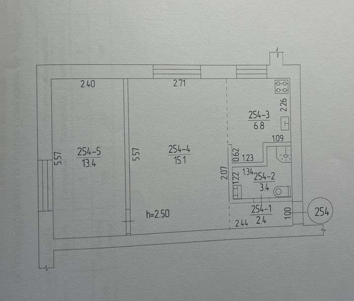 Квартира на просп. Науки, 41/43 в Харкові, ID 406988, фото №2