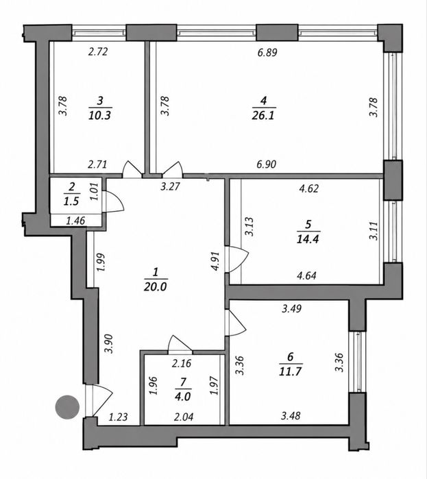 Квартира — Івано-Франківськ в Івано-Франківську, ID 407635, фото №19