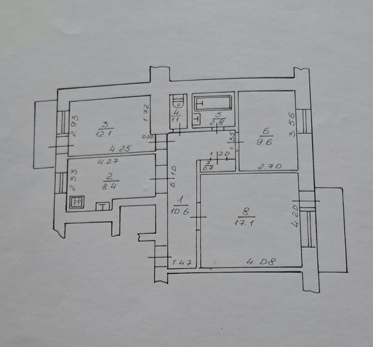 Квартира на просп. Соборності, 32Б, ID 408376, фото №1