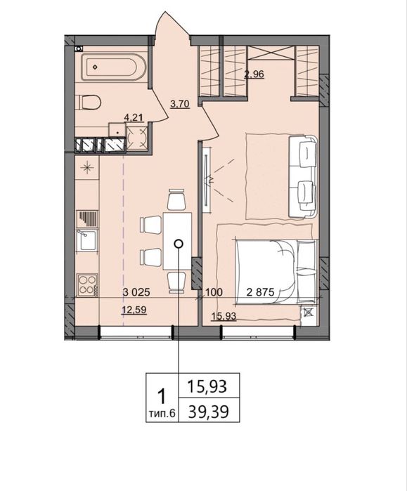 Квартира на вул. Сахарова в Одесі, ID 408796, фото №7