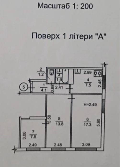 Квартира на просп. Liubomyra Huzara, 22 в Києві, ID 410014, фото №10