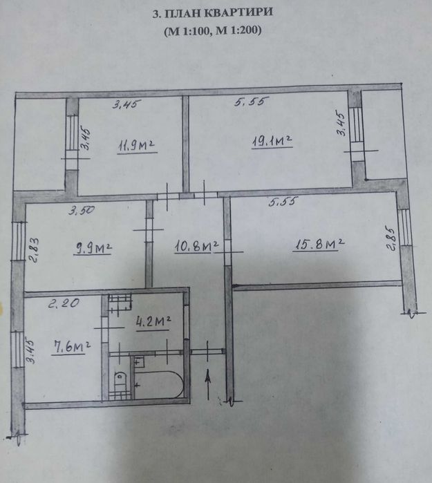 Квартира на вул. Воїнів Афганців в Дніпрі, ID 410122, фото №24