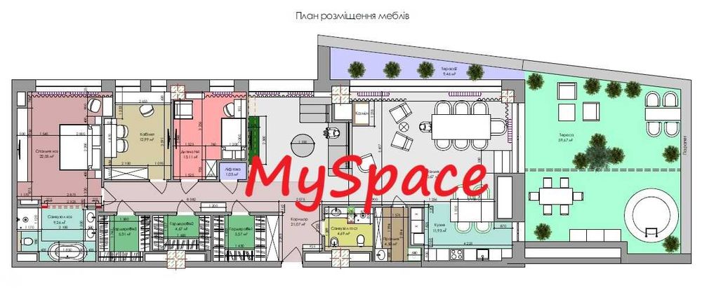 Квартира на вул. Деміївська, 29 в Києві, ID 410730, фото №14