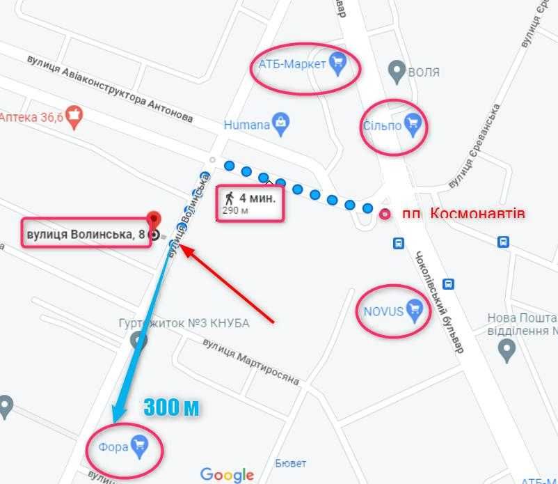 Квартира на вул. Волинська, 8 в Києві, ID 410965, фото №16