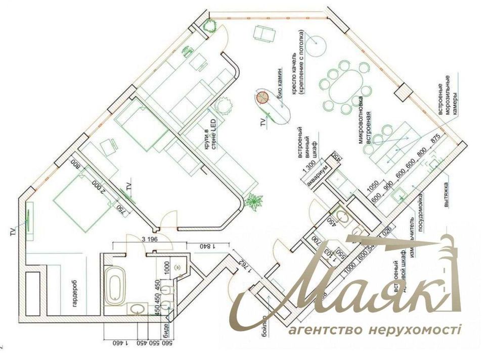 Квартира на ЖК «Сонячна Брама» в Києві, ID 411204, фото №14