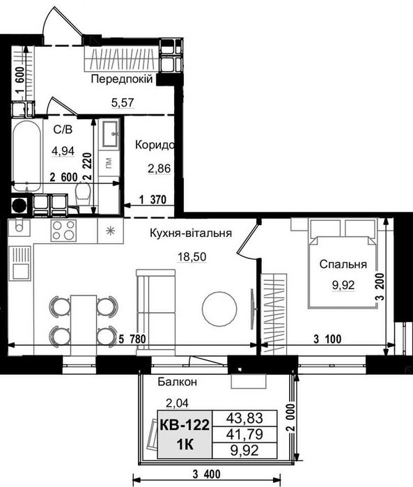 Квартира — с. Сокільники в Львові, ID 411889, фото №3