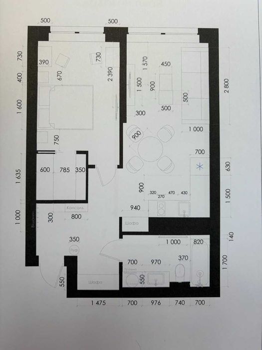 Квартира на вул. Євгена Сверстюка, 6А в Києві, ID 412001, фото №3