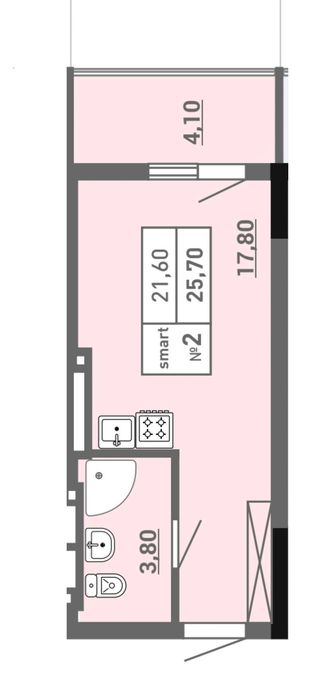 Квартира на ЖК Акварель-3 в Одесі, ID 412225, фото №8