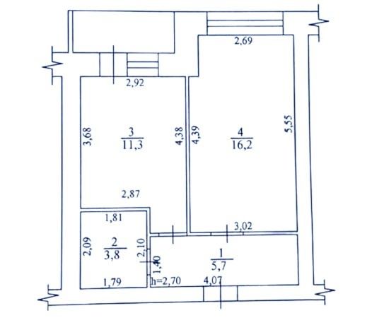 Квартира на вул. Кленова, 45 в Києві, ID 412333, фото №4