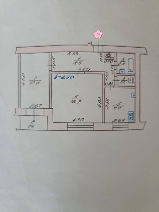 Квартира на вул. Конякіна в Луцьку, ID 412364, фото №8