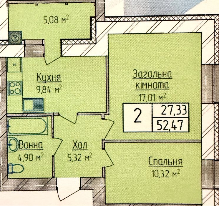 Квартира на ЖК «Family» в Хмельницькому, ID 412806, фото №3