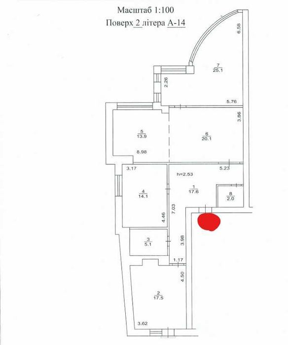 Квартира на ЖК Riviera Riverside в Києві, ID 413839, фото №14
