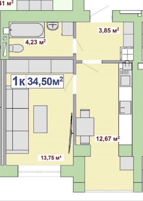 Квартира — Івано-Франківськ в Івано-Франківську, ID 414429, фото №5