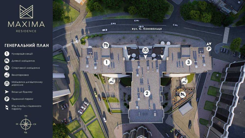 Квартира на ЖК Maxima Residence в Києві, ID 414723, фото №8