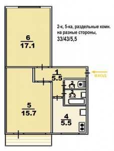 Квартира на вул. Бойчука, 13 в Києві, ID 422271, фото №12