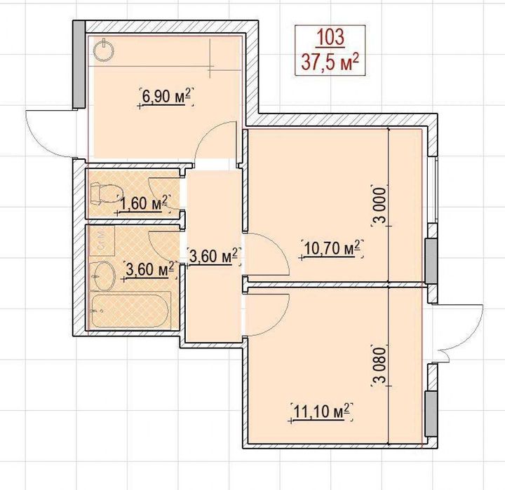 Квартира на Вознесенський Яр, 23 в Києві, ID 424835, фото №3