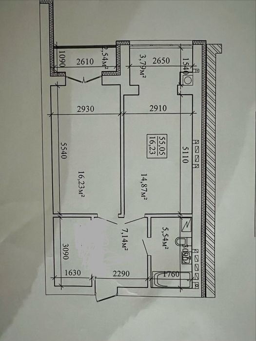 Квартира на ЖК Нова будова-2 в Кам'янці-Подільському, ID 425164, фото №2
