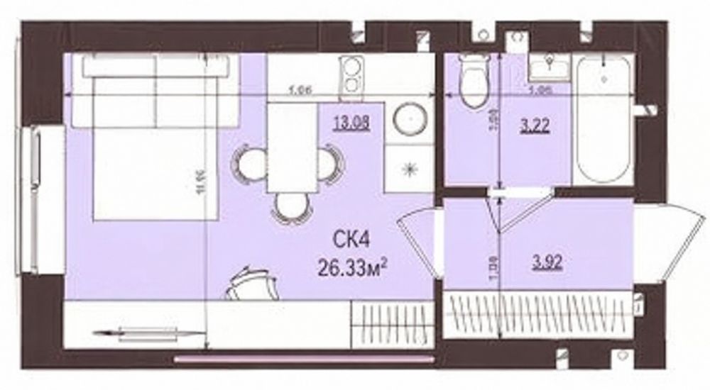 Квартира — Гостомель в Києві, ID 426943, фото №8