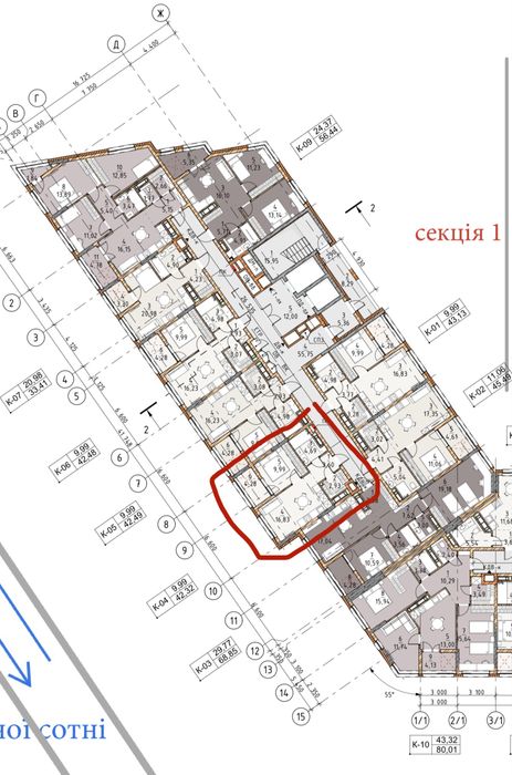 Квартира на Платинум Сити в Одесі, ID 427924, фото №2