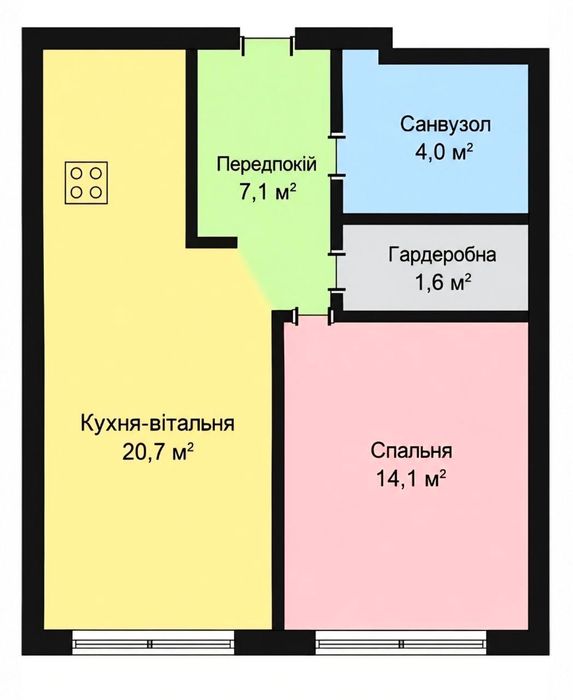 Квартира на Печерський в Києві, ID 430881, фото №12