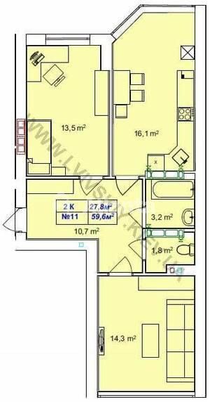 Квартира на ЖК «Львівський» в Києві, ID 432924, фото №20