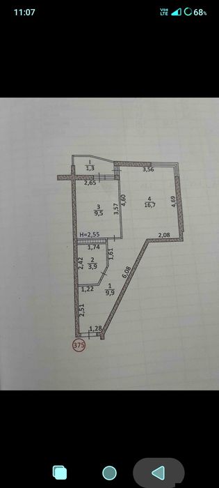 Квартира на вул. Київська, 9Г в Тернополі, ID 441201, фото №8