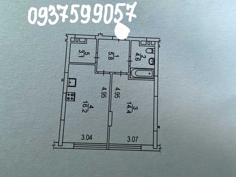 Квартира на ЖК Варшавський 3 в Києві, ID 444706, фото №12